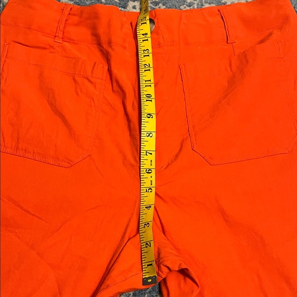 Anthropologie Maeve The Colette Cropped Pants Linen Blend Bohemian Modern - Picture 11 of 14